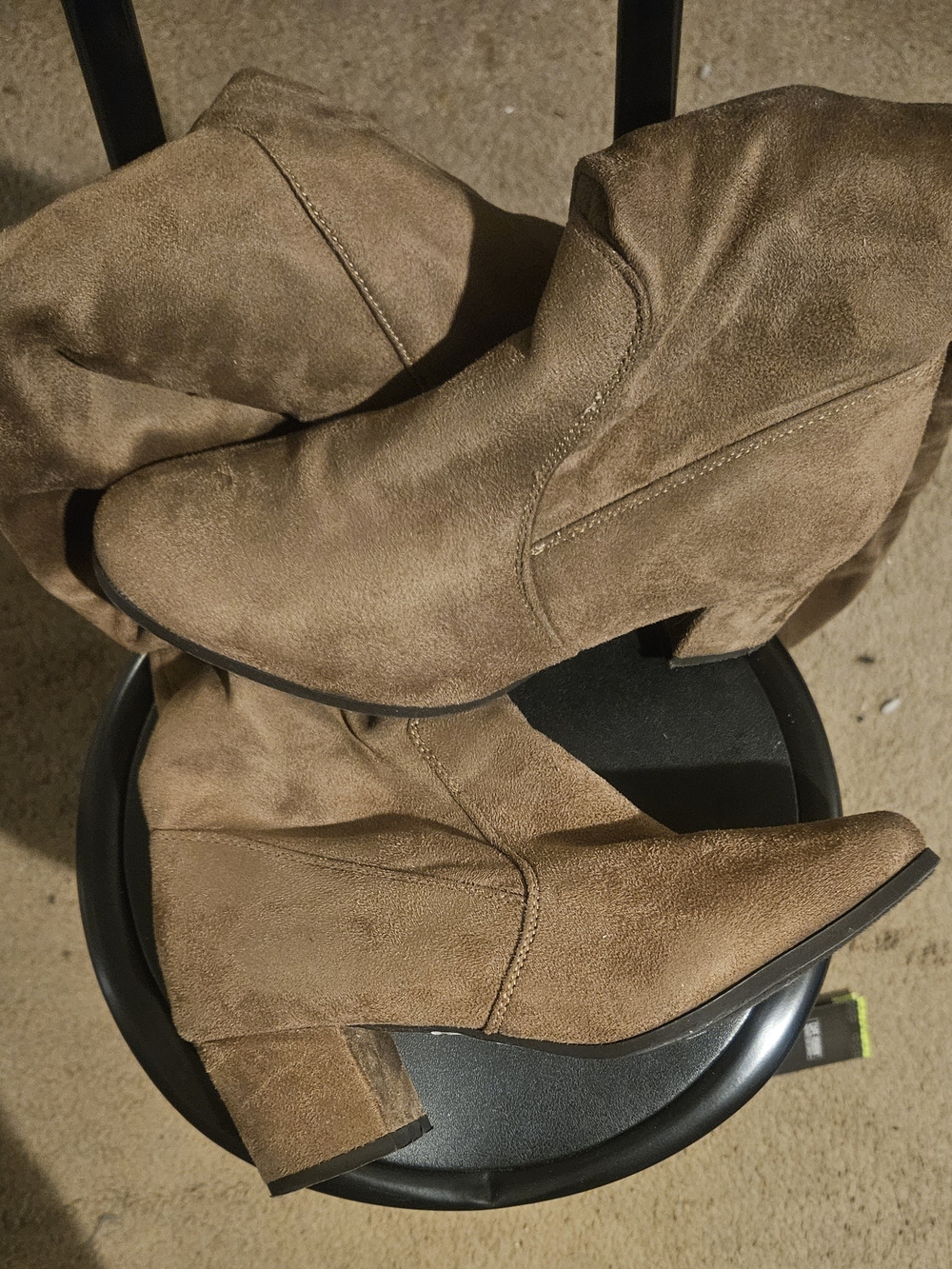 Women’s Suede Ankle Boots - Brown